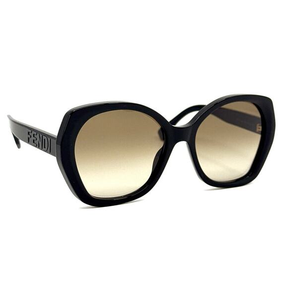 New, FENDI Sunglasses FE40112I 01F Authentic - Picture 2 of 12